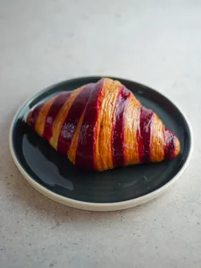 Croissant crema de frambuesa