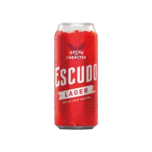 Cerveza Escudo Lata 470 Cc