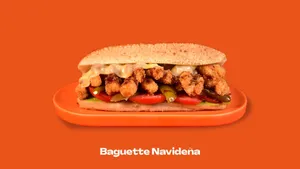 Baguette Navideña Mediana