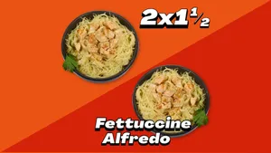 Fettuccini Alfredo con Pollo