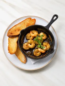 Crevettes au Persille
