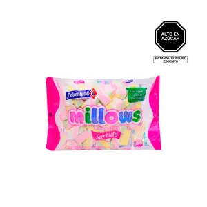 Marshmallow Colombina Millows Surtido 145 gr