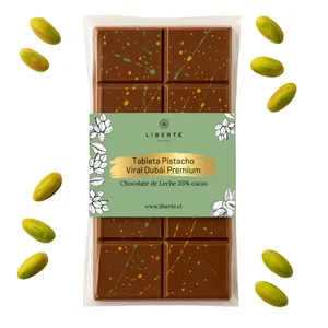 Tableta Viral de Dubái Leche - Pistacho Habibi