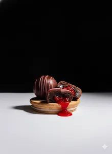 Bombon chocolate frambuesa