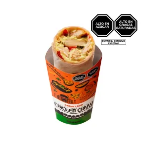 Enrollado tipo chicken curry