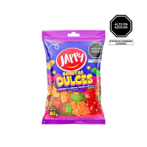 Gomitas dulces Jappy Osos x 80 Gr