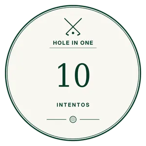Hole in One Challenge 10 tiros