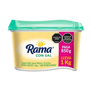ESPARCIBLE RAMA MESA COCINA CON SAL PAGA 850G LLEVA 1000G