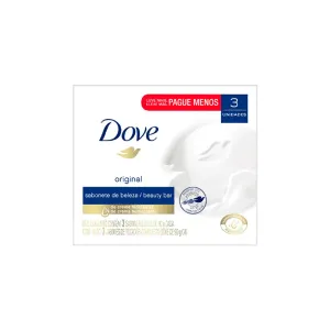 Pack (3 Jabón Blanco Dove x 90 g)