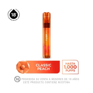 Vuse Go Vapeador Classic Peach 1,000 puffs