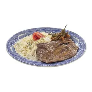 Fetuccine a la crema con arrachera SKU 18633