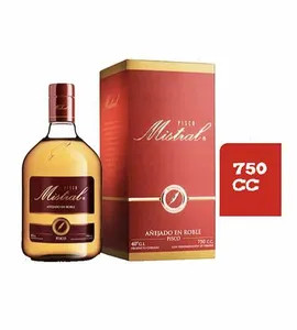 Pisco Mistral Añejado En Roble 750cc