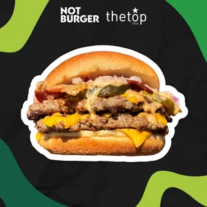 THE TOP SMOOCHY® CHEESEBURGER (NOT BURGER)