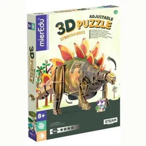 Puzzle ajustable 3D Stregosaurus