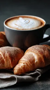 2 Medias Lunas + Café