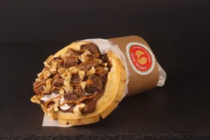 Waffle Cheesecake Brownie