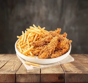 Filetillos de pollo + papas