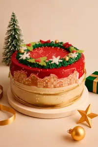 T. caramelo casita navidad