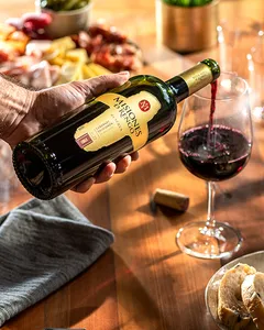 Botella de vino de 650ml