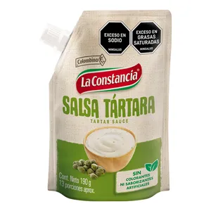 SALSA TARTARA LA CONSTANCIA X 190 GRS