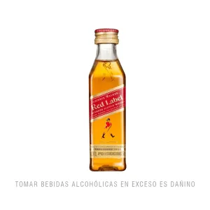 Mini Whisky Blister Johnnie Walker Red Label Pack 3 Und X 50 Ml
