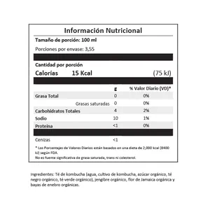 Kombucha Clásica BOHO