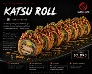 KATSU ROLL Fuerza y Sabor