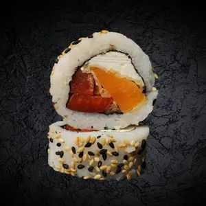 Light carrot cream - (zanahoria tempura, pimentón, queso crema)