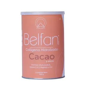 Colageno hidrolizado belfan cacao x 600 grs
