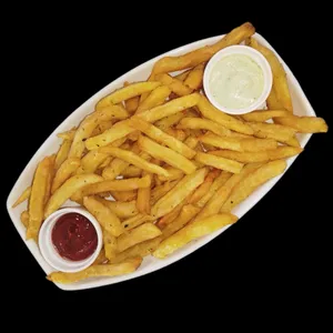 Papas fritas grandes + 2 salsas