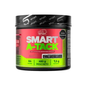 BEBIDA ENERGIZANTE SMART A-TACK SABOR SANDIA 480G