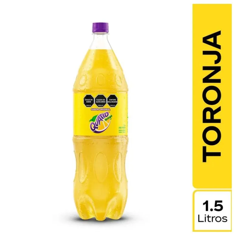 GASEOSA QUATRO TORONJA X 1.5 L GASEOSA QUATRO TORONJA X 1.5 L