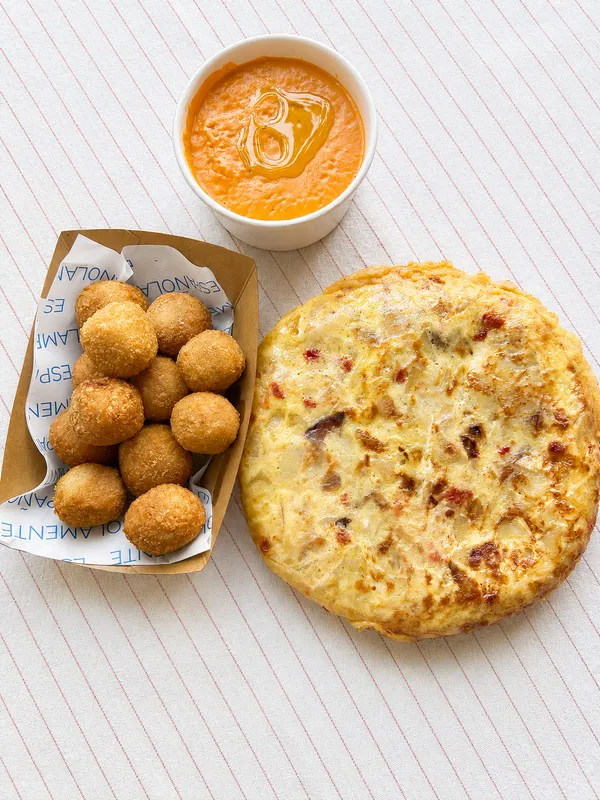 ¡Pack Cyber! Croquetas, tortilla y salmorejo ¡Pack Cyber! Croquetas, tortilla y salmorejo