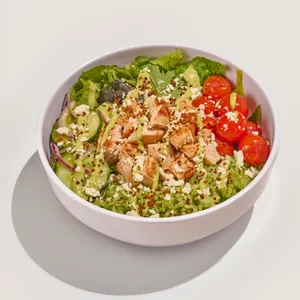 Bowl Mediterráneo de Pollo (nueva receta)