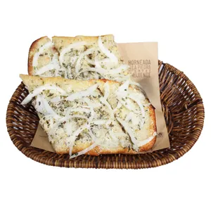 Pan al ajo - fugazza cebolla especial