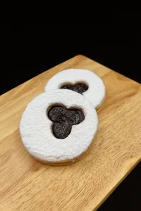 Delicias con azúcar flor