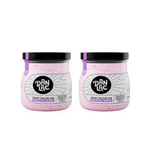 Pack 2 Yogurt Danlac Frutos Del Bosque Vidrio X 160gr