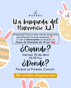 Pascua de resurrección en La Pastel