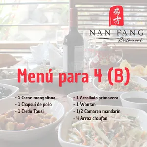Menú Para 4 (B)