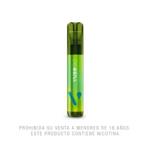 Vapeador Electrónico Vuse Go Green Apple 1000 Puffs X 1 Und