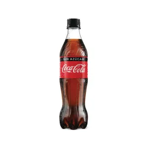 Gaseosa Coca Cola Zero Azucar 600 ml
