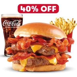 40% OFF COMBO BACONATOR