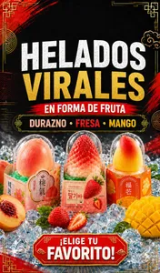 Helado Viral Fruta