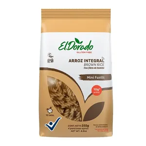 Pasta el dorado mini fusilli integral x 250 grs