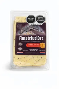Queso Gouda Con Pimienta Negra AMSTELVELDER