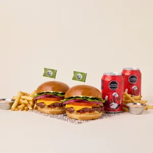 Parche Coke Cheese Burger