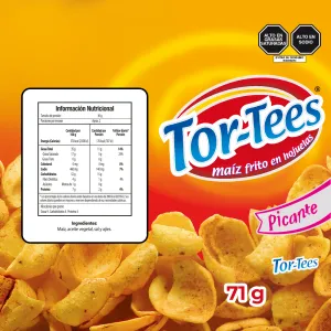 Tortees Picantes x 71 g