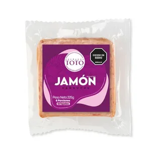 Jámon sanduche ahumados toto x 225 grs