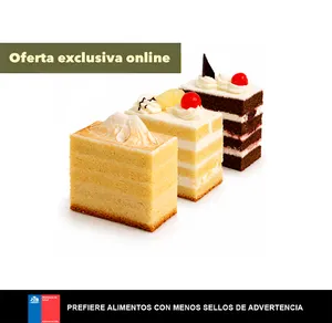 3 Pasteles x $7.500