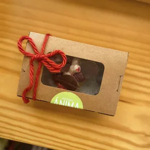 Galletón Corazón Vegano Relleno 14Feb 🌱❤️ [en cajita unitaria]